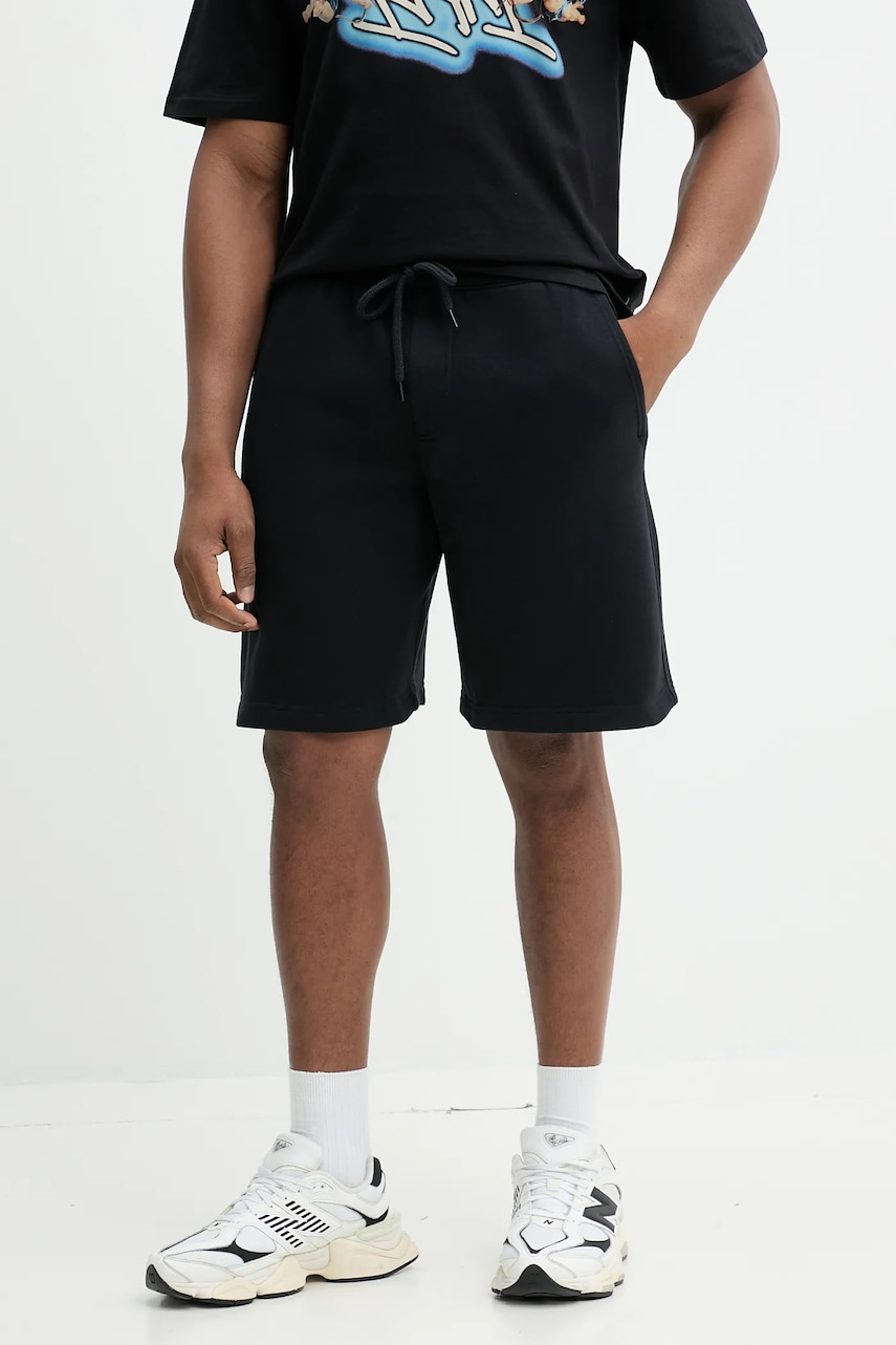 Hollister Co. pantaloni scurți bărbați, culoarea negru, KI328-5037 Hollister Co. pantaloni scurți bărbați, culoarea negru, KI328-5037