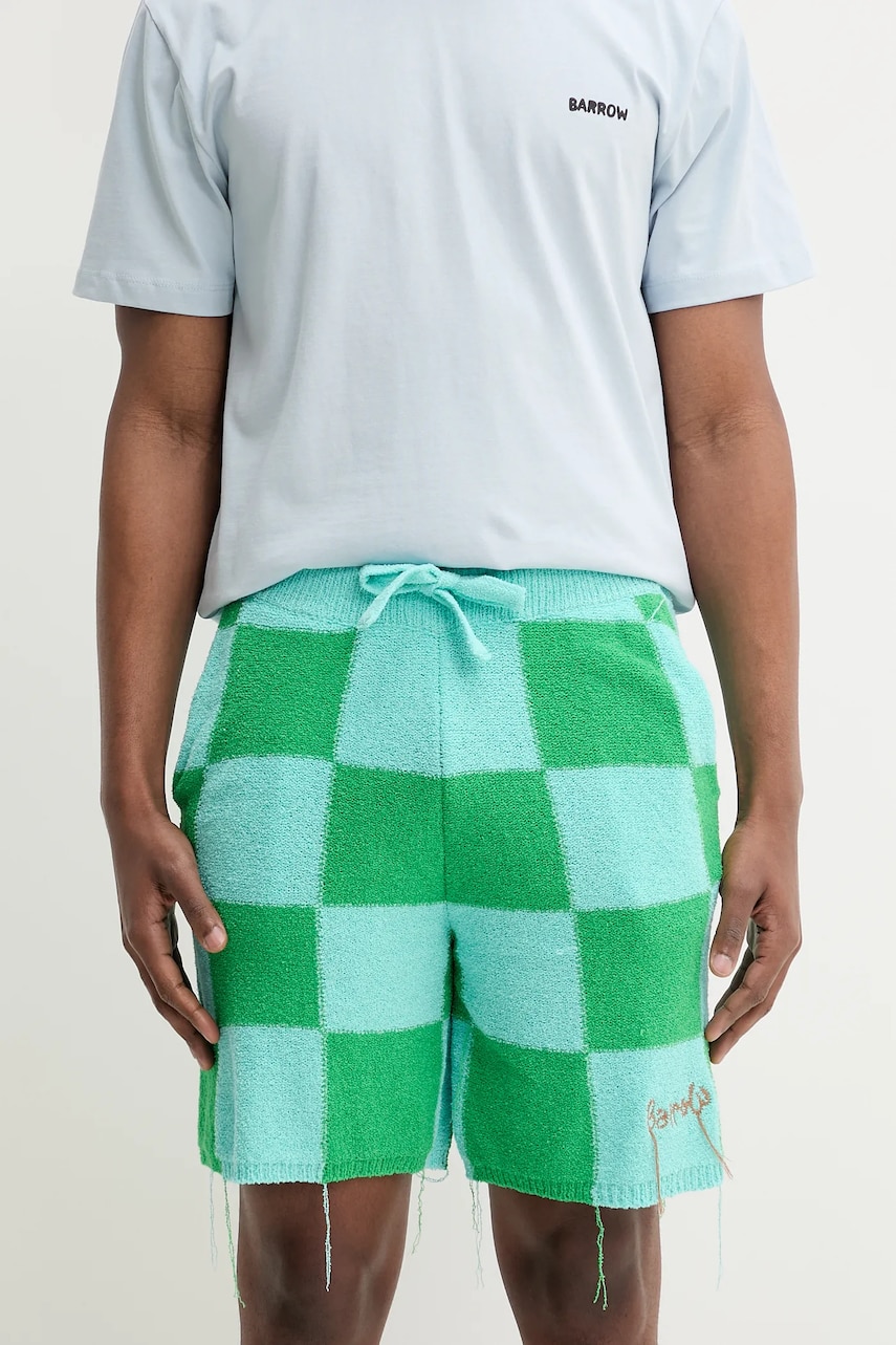 Barrow pantaloni scurți bărbați, culoarea turcoaz, S5BWUABK011 Barrow pantaloni scurți bărbați, culoarea turcoaz, S5BWUABK011