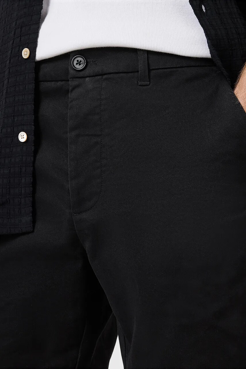 AllSaints rövidnadrág NEIVA fekete, férfi, M037TC termék 2. képe