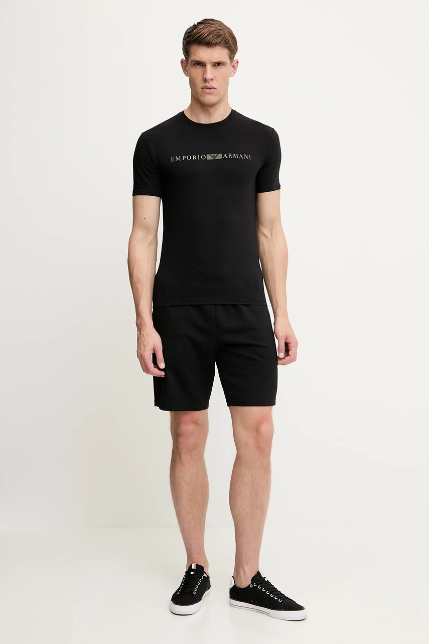 Шорты лаунж Emporio Armani Underwear цвет чёрный EM000495 AF10790