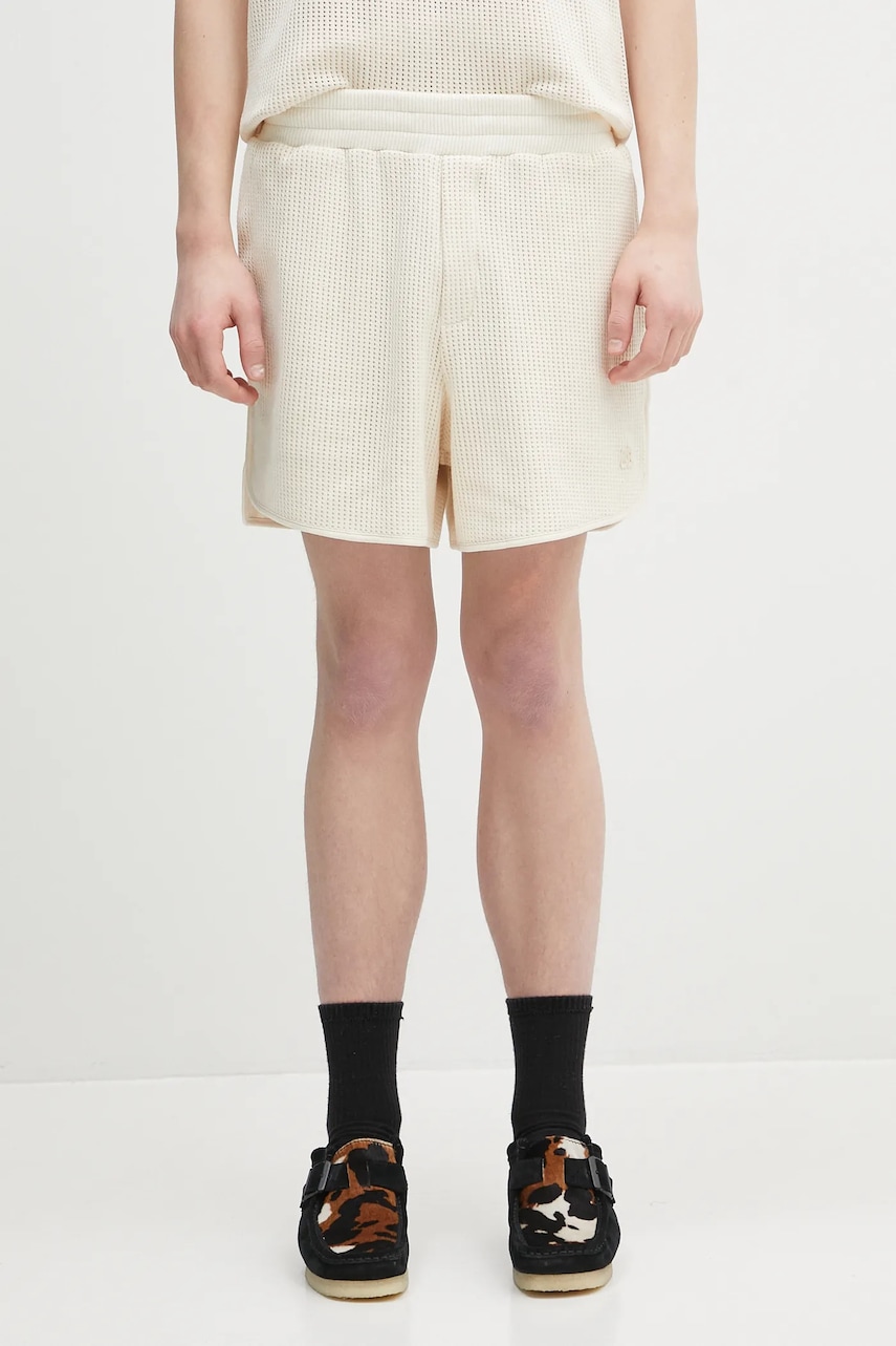 Wales Bonner pantaloni scurți din bumbac Song Jersey