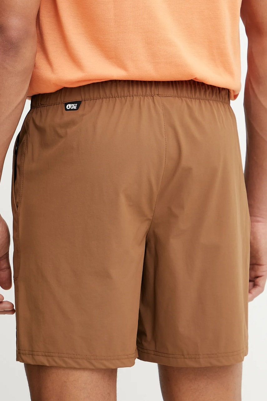 Σορτς Picture Lenu χρώμα: καφέ, MSH0111 φωτογραφία