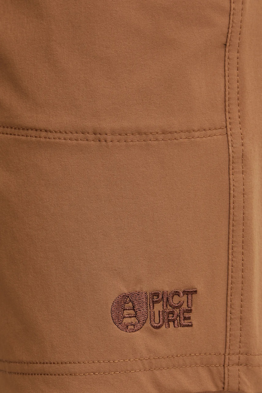 Σορτς Picture Lenu χρώμα: καφέ, MSH0111 φωτογραφία