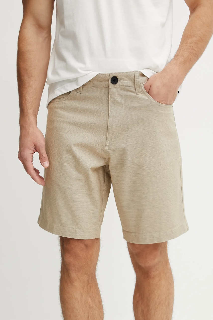 Picture pantaloni scurți Aldos barbati, culoarea bej, MSH0121