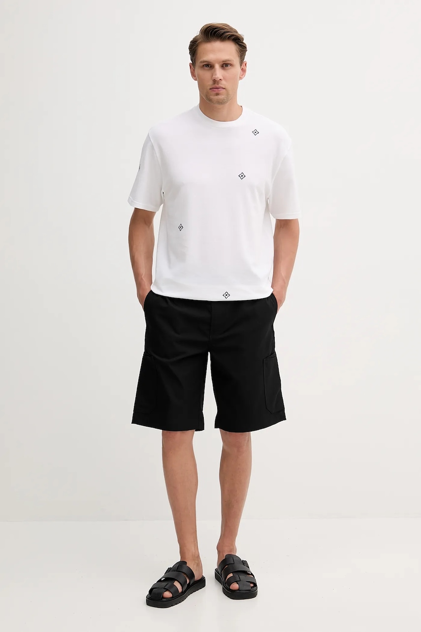 Шорты United Colors of Benetton цвет чёрный 4HKQU9012 Шорты United Colors of Benetton цвет чёрный 4HKQU9012