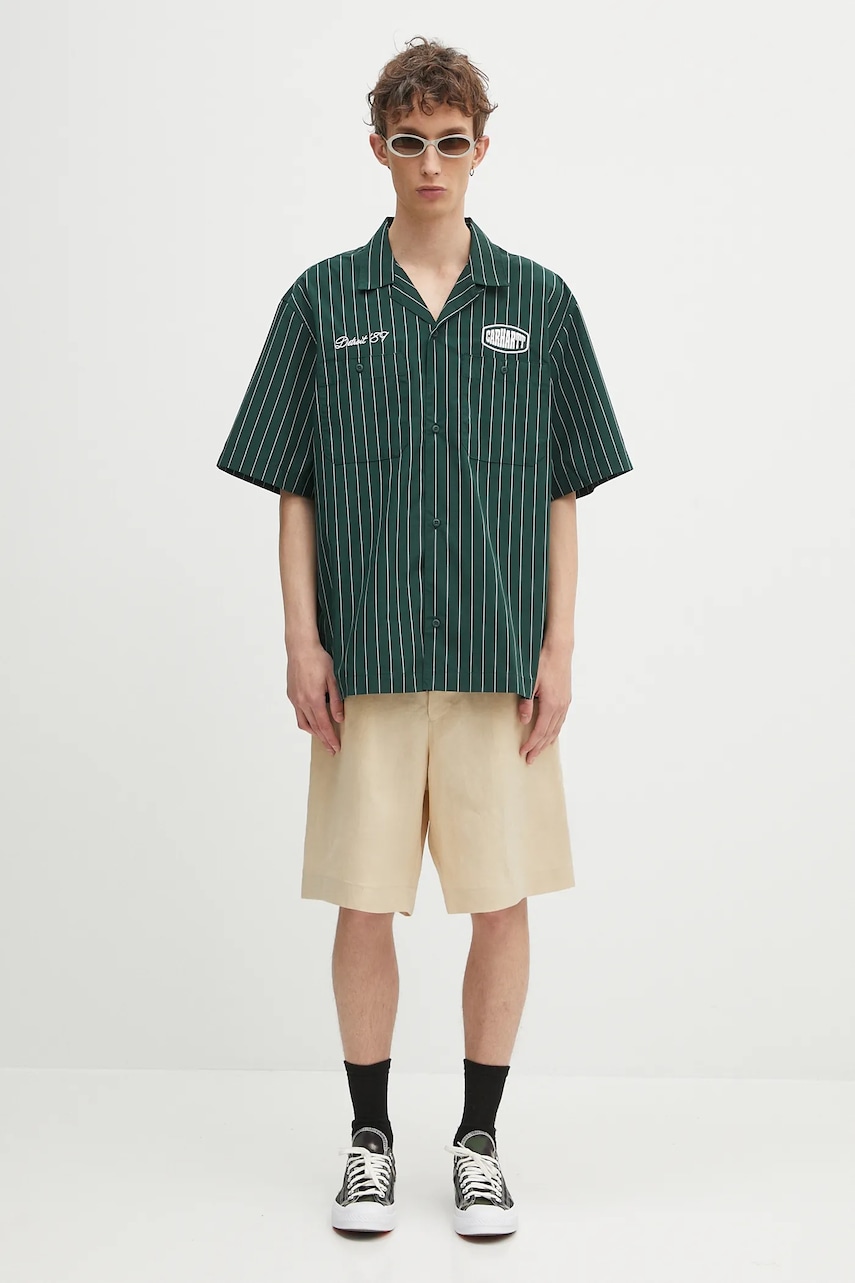 Ľanové šortky Paul Smith