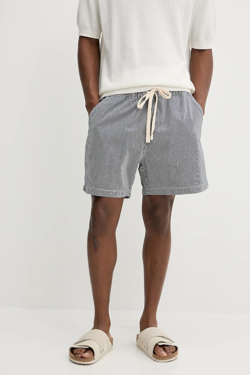 Levi\'s pantaloni scurți din bumbac XX CHINO BAY SHORT II culoarea bleumarin, 001KL