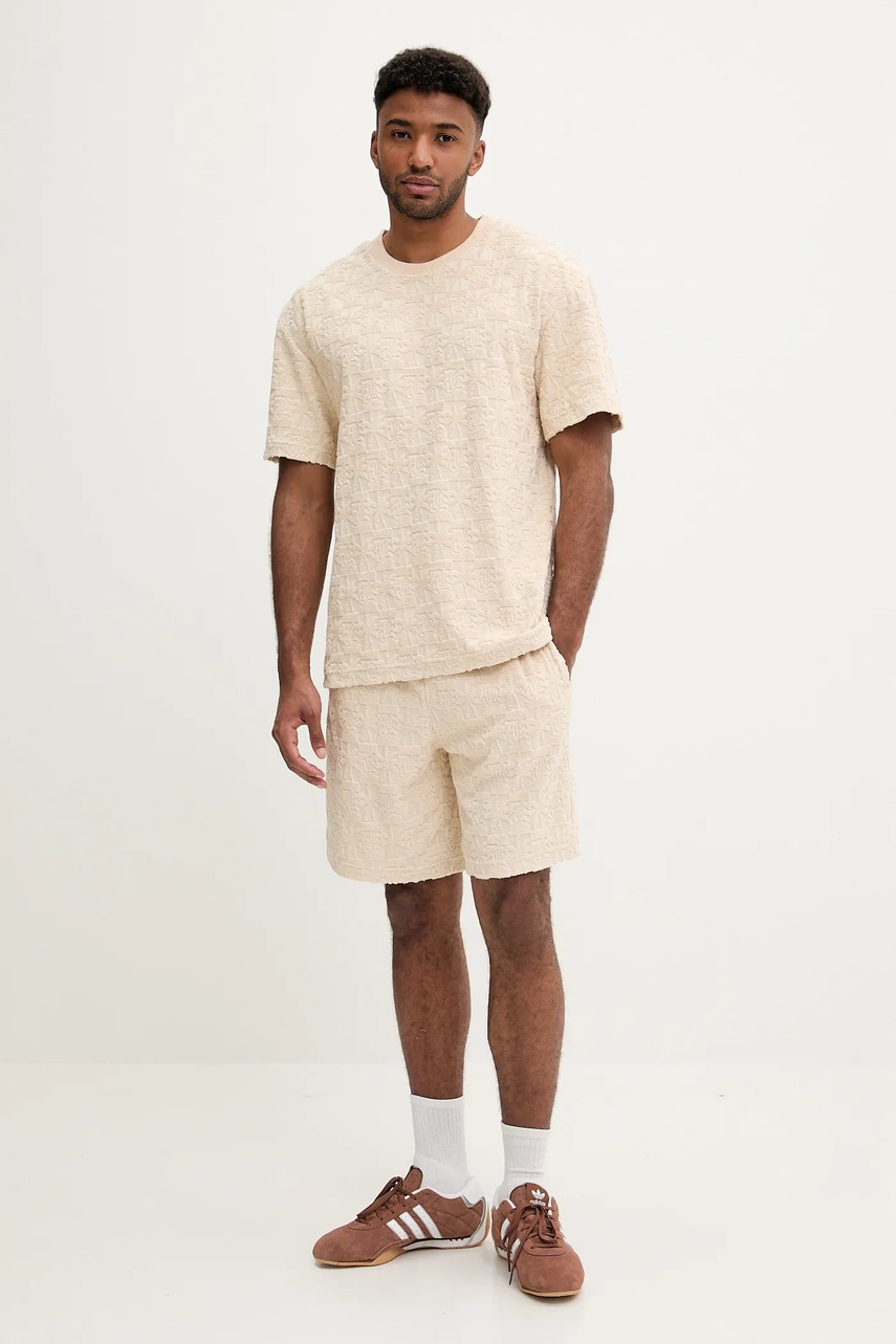 Шорты Karl Kani цвет бежевый PD00005300 Шорты Karl Kani цвет бежевый PD00005300