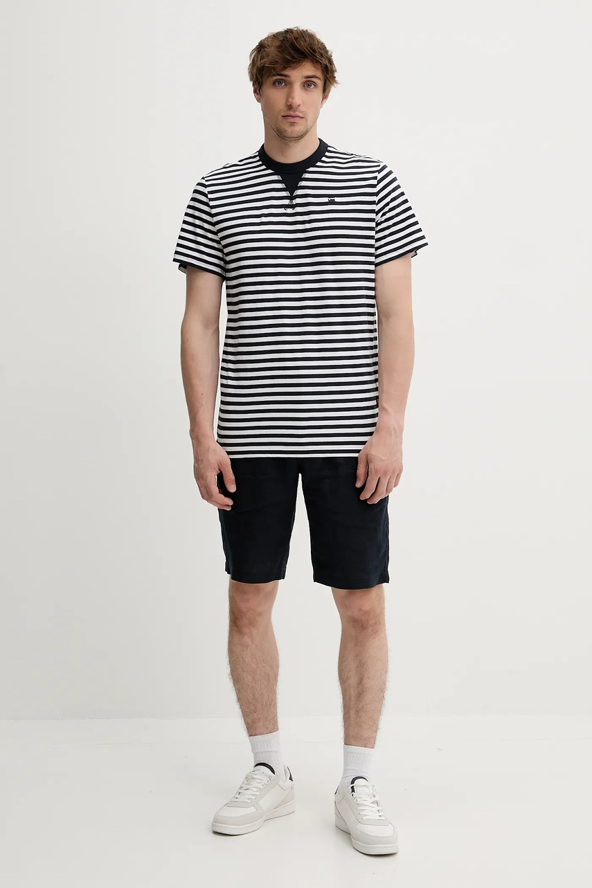 Льняные шорты Marc OPolo цвет синий M24003915000