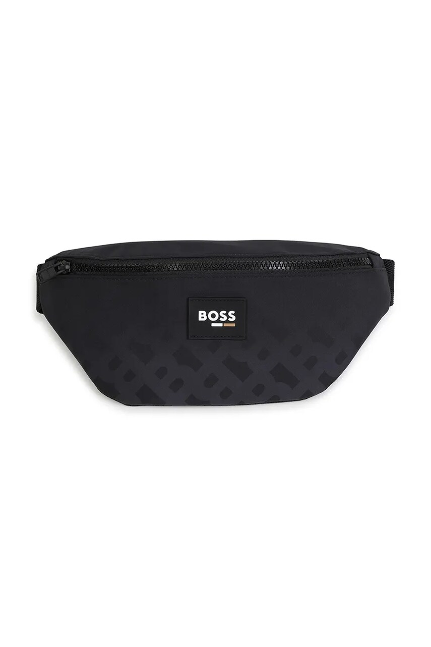 BOSS borseta copii culoarea negru, J51706