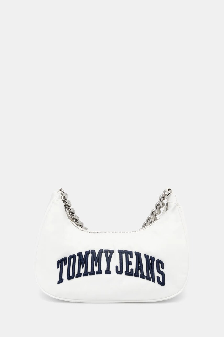 Tommy Jeans poseta culoarea alb, AW0AW16983
