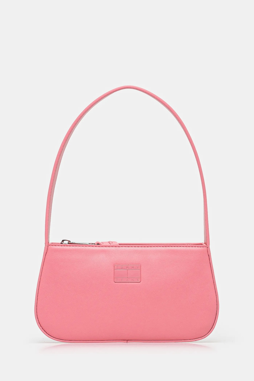 Tommy Jeans poseta culoarea roz, AW0AW16966