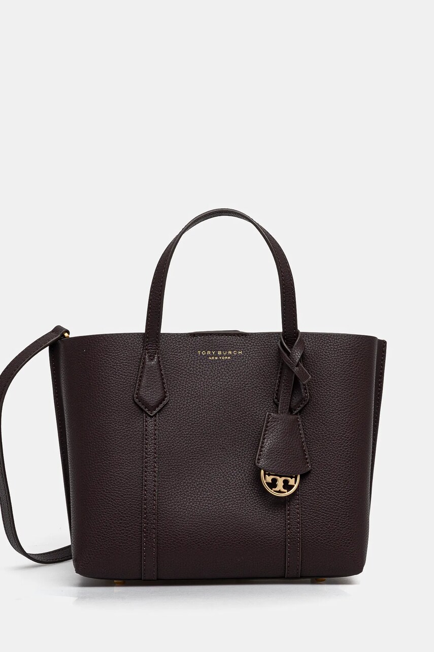 Tory Burch poseta Perry culoarea maro, 158532.600