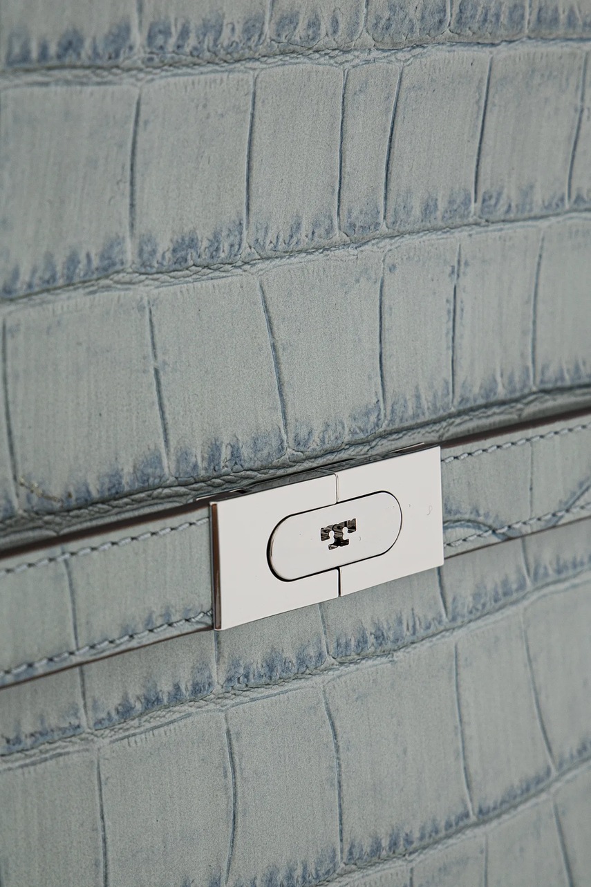 Δερμάτινη τσάντα Tory Burch Lee Radziwill φωτογραφία