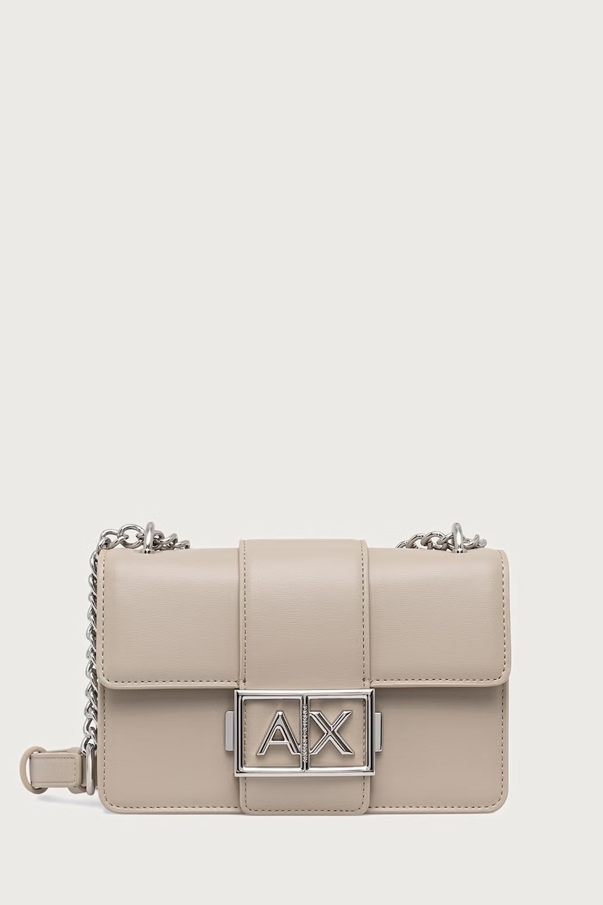 Armani Exchange geantă poștaș pentru femei cu imitație de piele