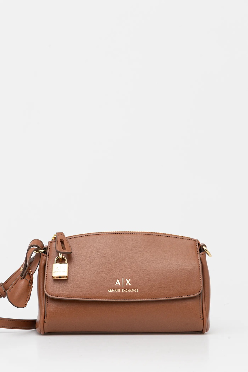 Armani Exchange geanta culoarea maro, XW000304 AF12040
