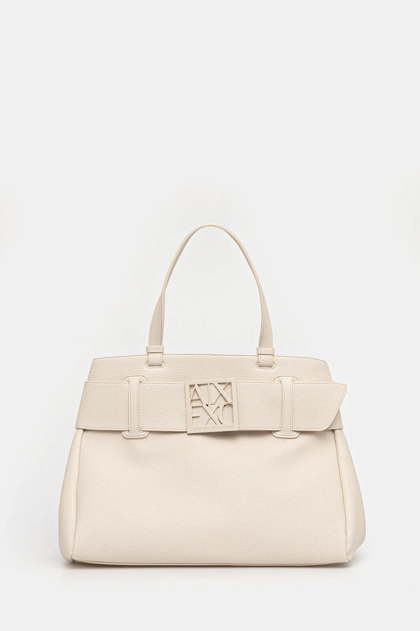 Armani Exchange poseta culoarea bej, XW000284 AF11902