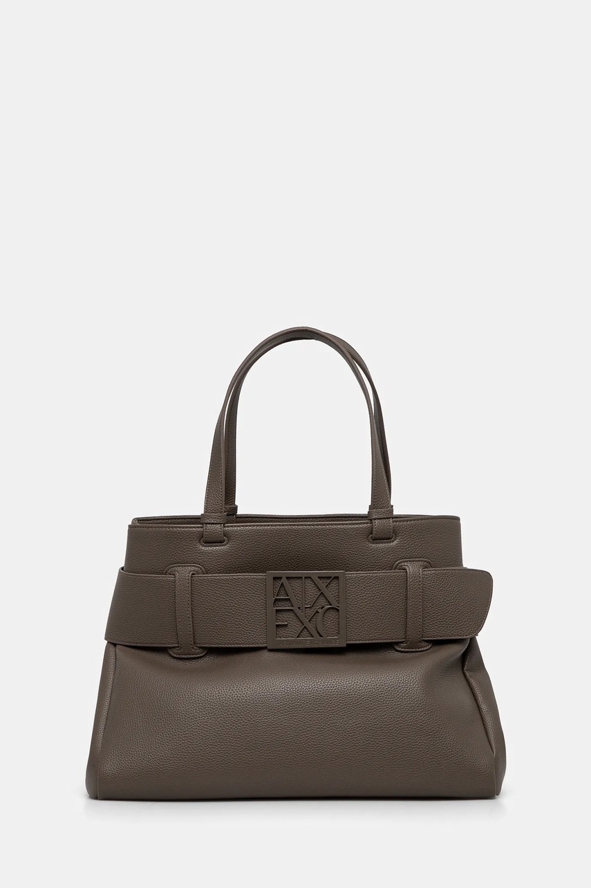 Levně Kabelka Armani Exchange hnědá barva, XW000284 AF11902