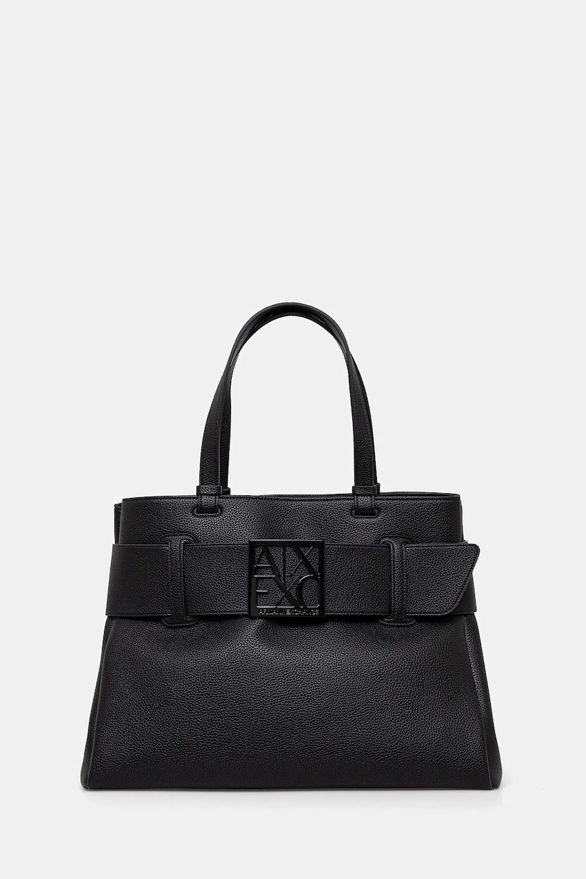 Armani Exchange poseta culoarea negru, XW000284 AF11902