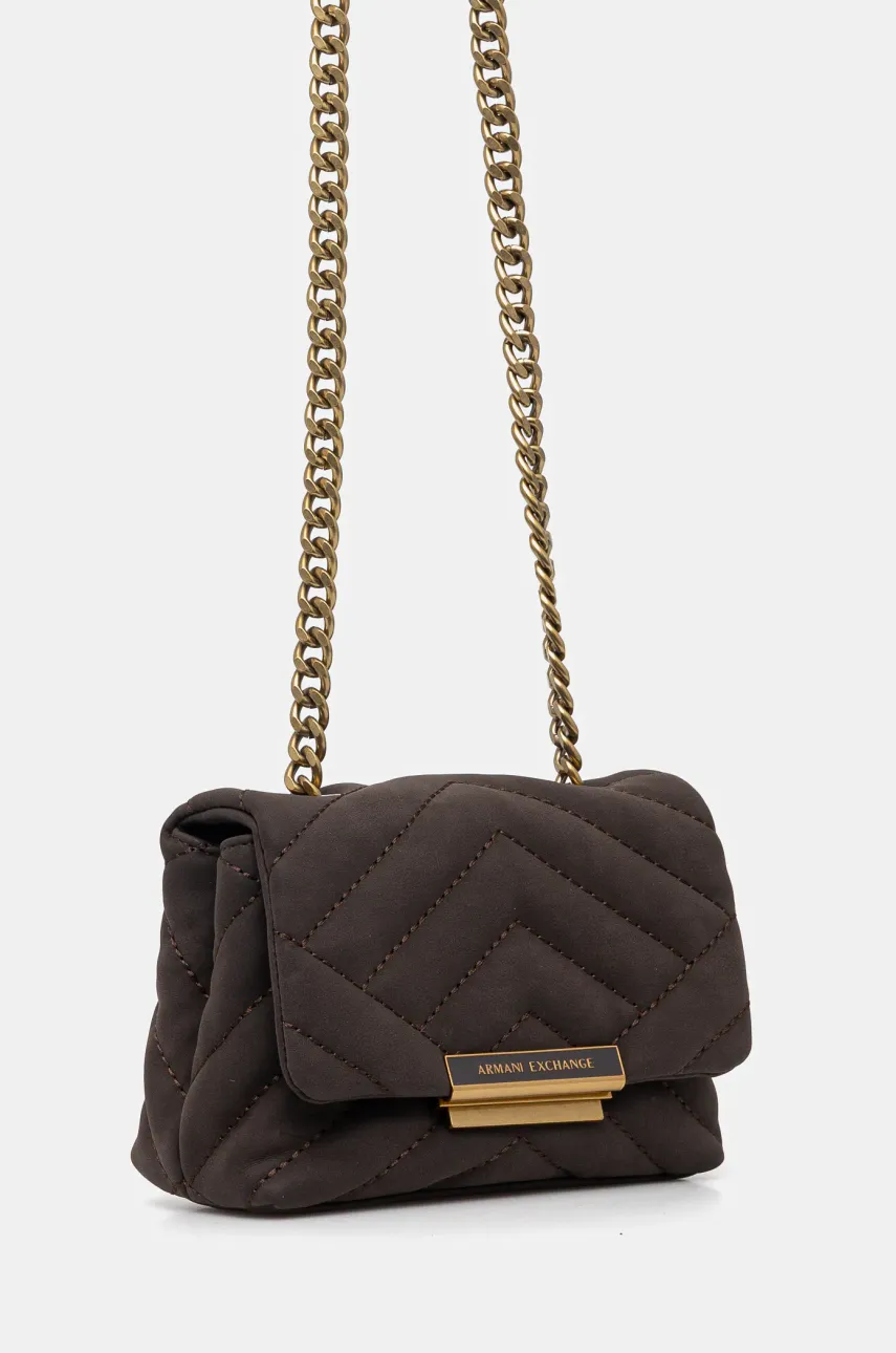Сумочка Armani Exchange цвет коричневый XW000357 AF12448 Сумочка Armani Exchange цвет коричневый XW000357 AF12448