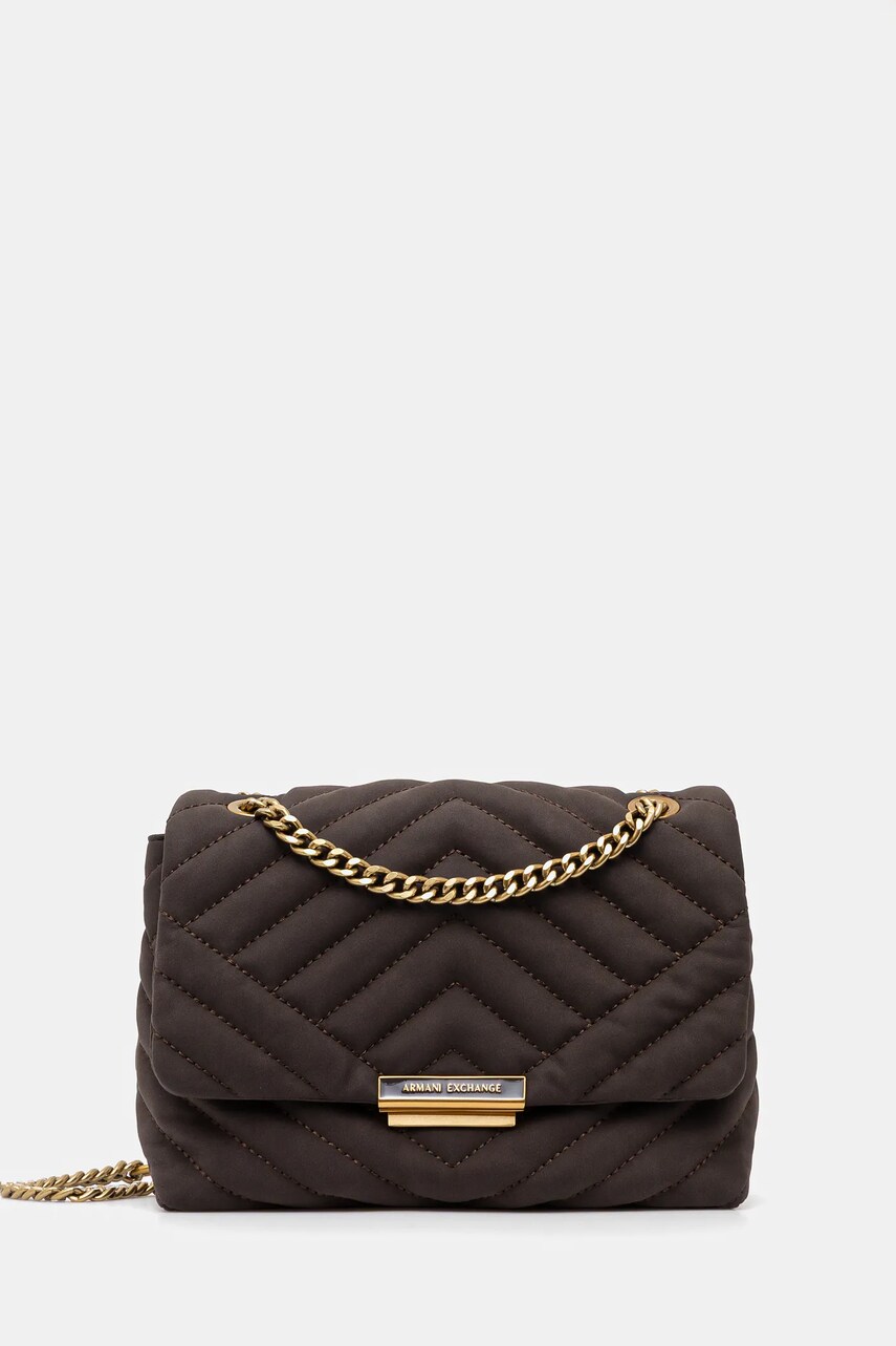 Levně Kabelka Armani Exchange hnědá barva, XW000355 AF12448