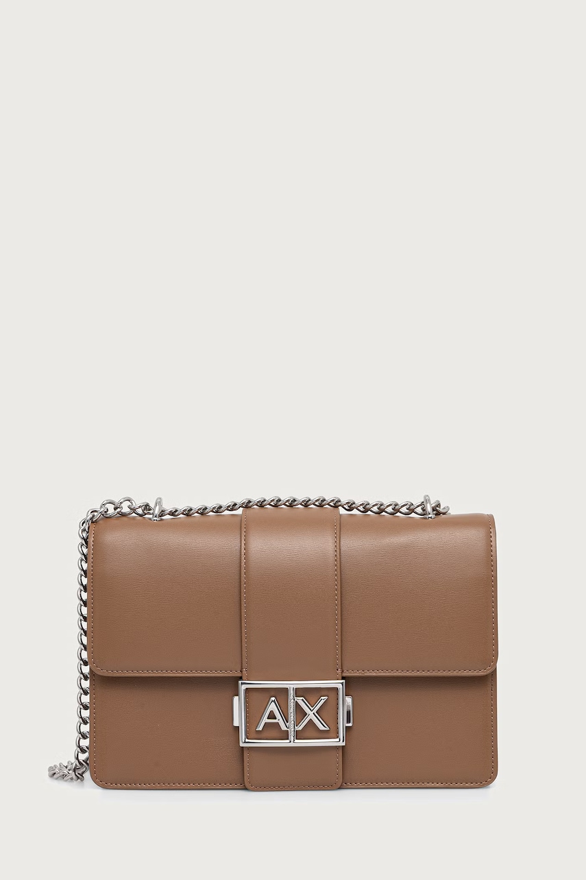 Armani Exchange torebka crossbody damska z imitacji skóry