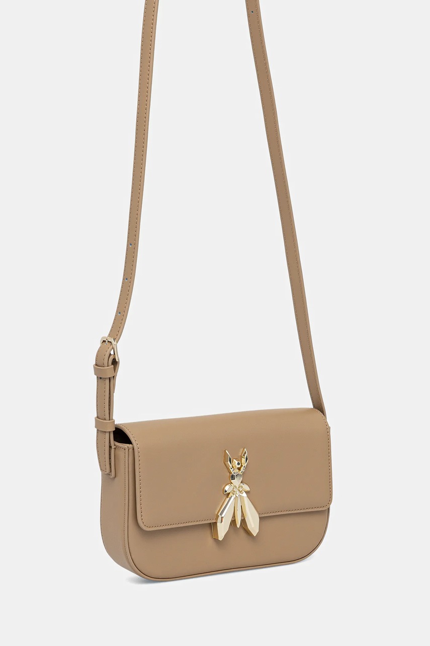 Кожаная сумочка Patrizia Pepe цвет чёрный 8B0231 L061