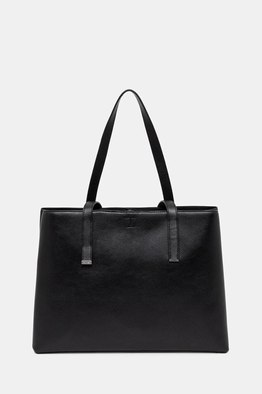 Levně Kabelka Calvin Klein černá barva, K60K612782