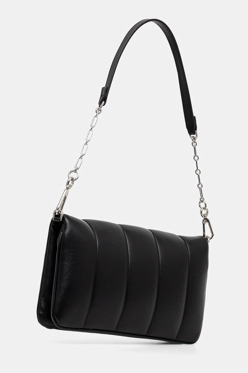 Τσάντα Calvin Klein χρώμα: μαύρο, K60K612787 φωτογραφία