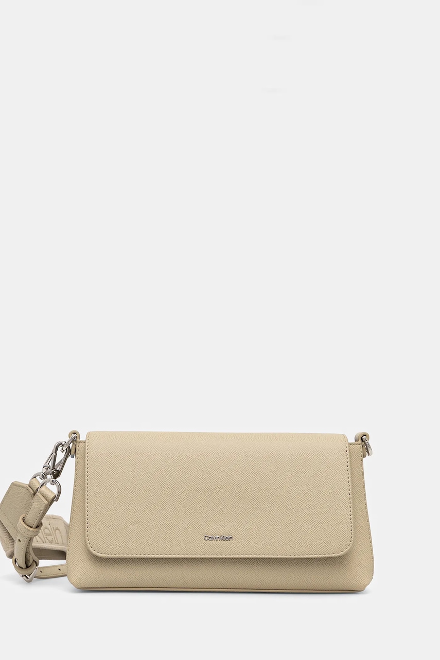 Levně Kabelka Calvin Klein béžová barva, K60K612805