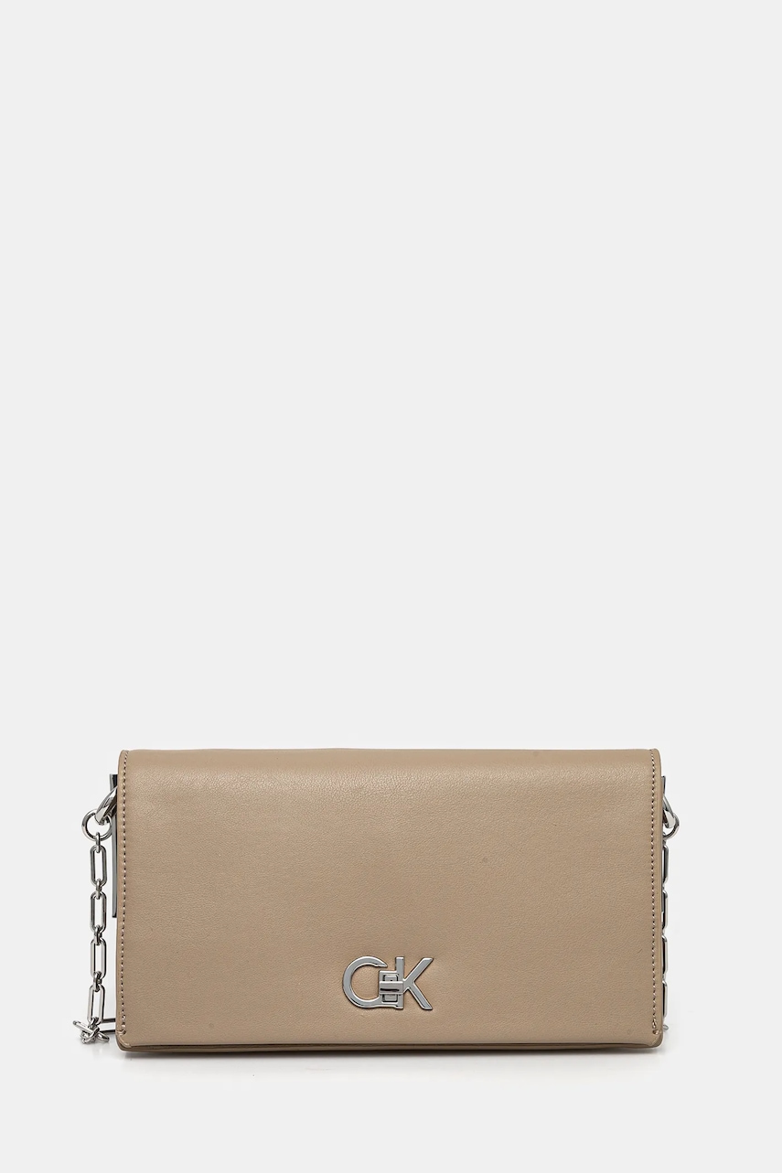 Calvin Klein kézitáska bézs, K60K612806 akciós termékkép 1