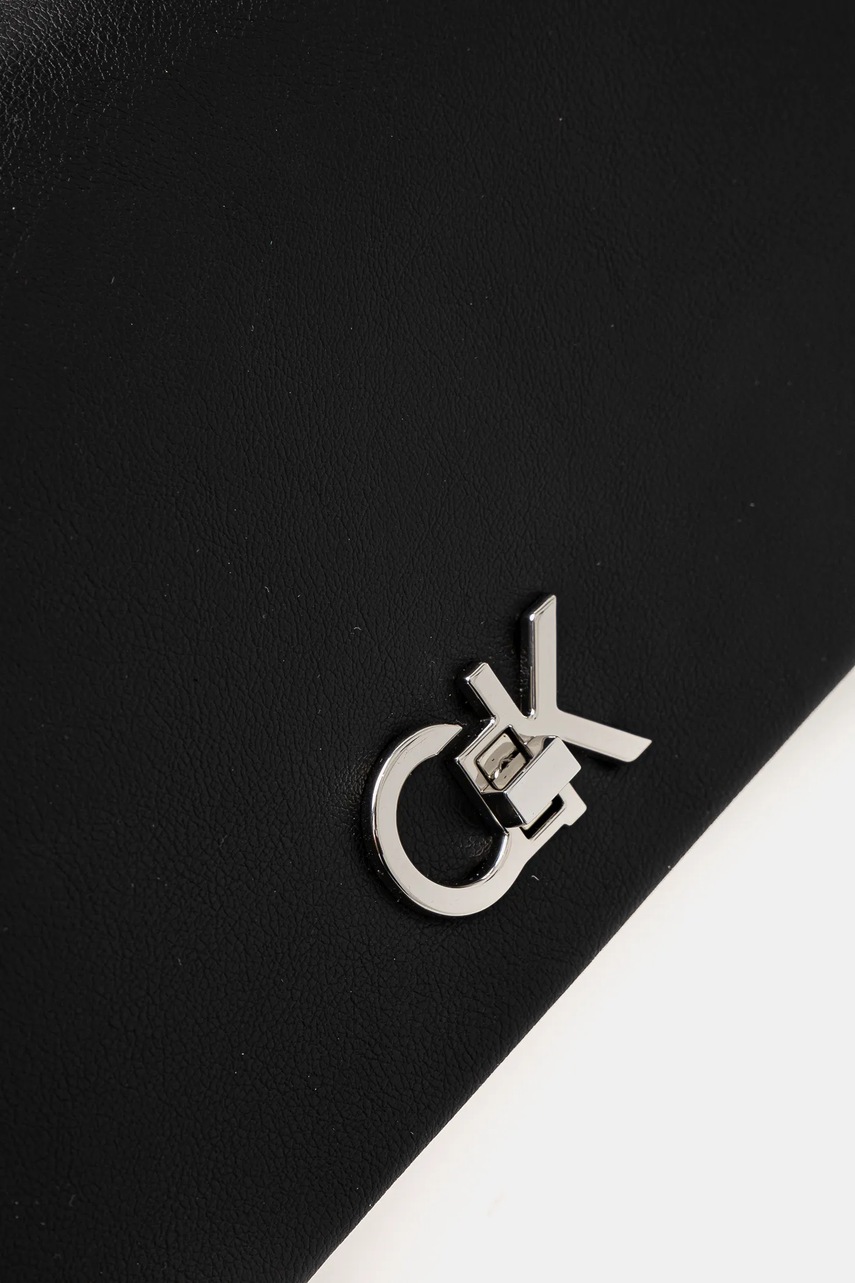 Τσάντα Calvin Klein χρώμα: μαύρο, K60K612806 φωτογραφία