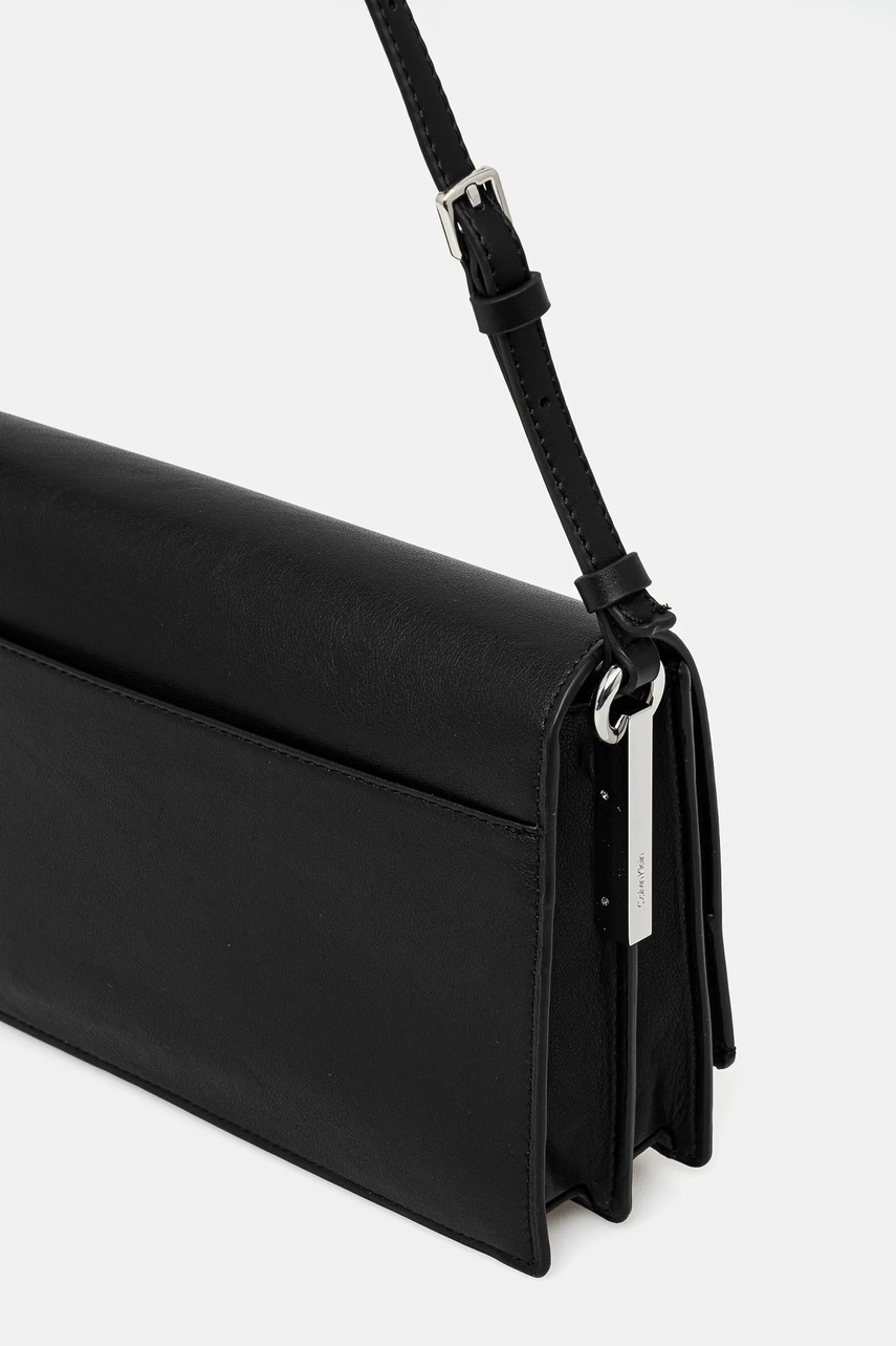 Τσάντα Calvin Klein χρώμα: μαύρο, K60K612807 φωτογραφία