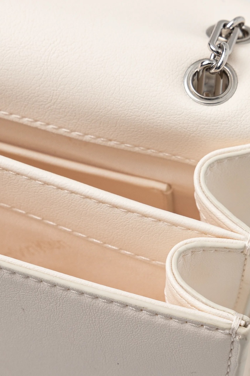 Τσάντα Calvin Klein χρώμα: άσπρο, K60K612810 φωτογραφία