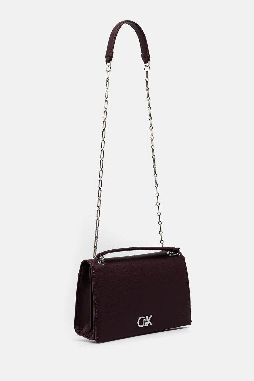 Сумочка Calvin Klein цвет бордовый K60K612810 Сумочка Calvin Klein цвет бордовый K60K612810