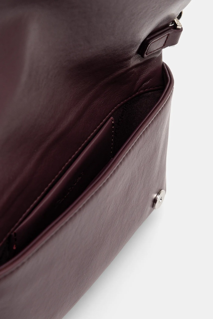 Τσάντα Calvin Klein χρώμα: μπορντό, K60K613079 φωτογραφία