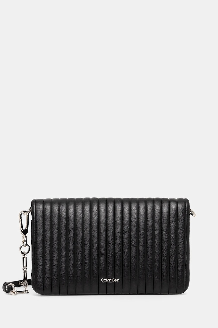 Levně Kabelka Calvin Klein černá barva, K60K613079