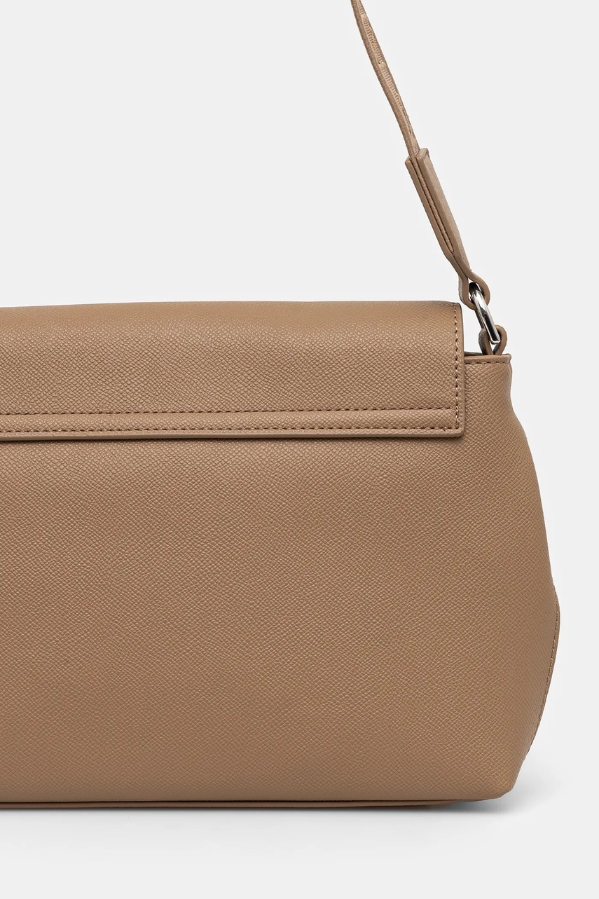 Τσάντα Calvin Klein χρώμα: μπεζ, K60K613085 φωτογραφία