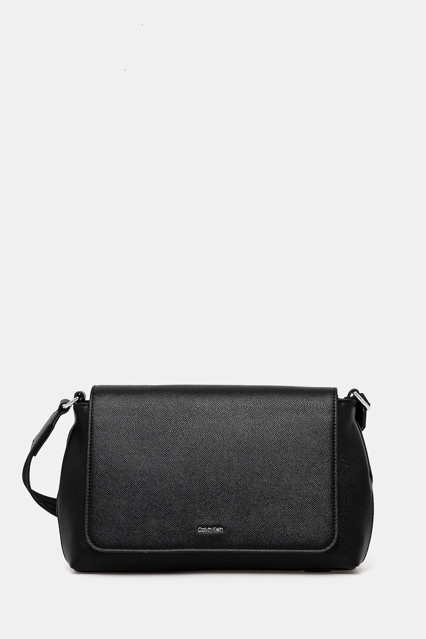 Levně Kabelka Calvin Klein černá barva, K60K613085