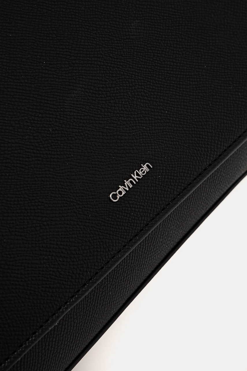 Τσάντα Calvin Klein χρώμα: μαύρο, K60K613085 φωτογραφία