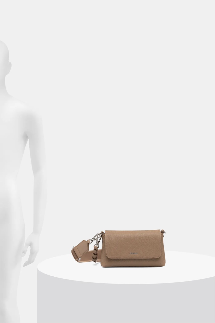 Сумочка Calvin Klein колір бежевий K60K613088 