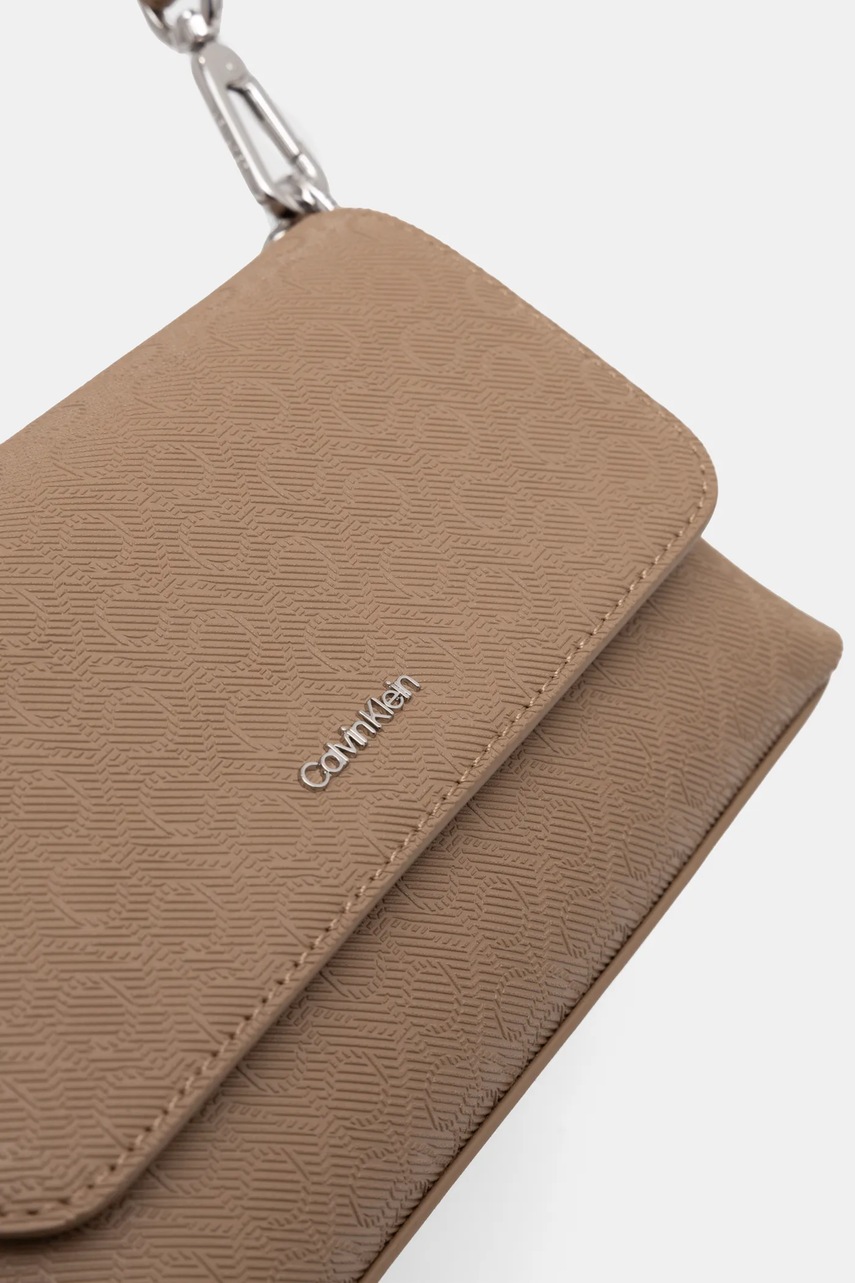 Сумочка Calvin Klein колір бежевий K60K613088 