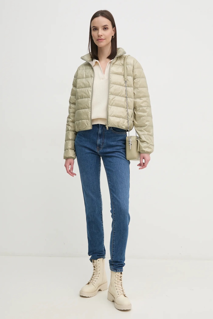 Τσάντα Calvin Klein χρώμα: μπεζ, K60K613089 φωτογραφία