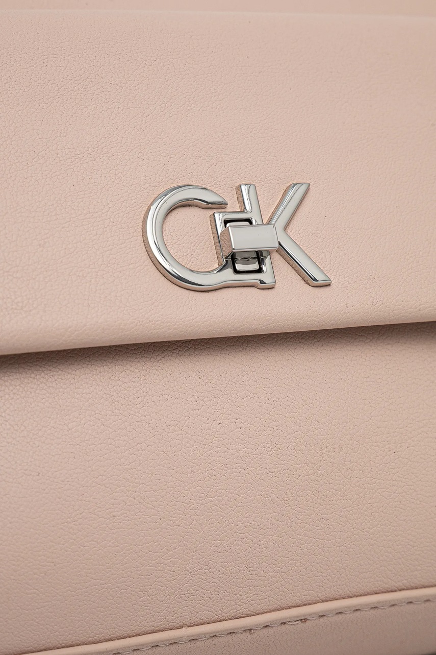 Τσάντα Calvin Klein χρώμα: ροζ, K60K613089 φωτογραφία