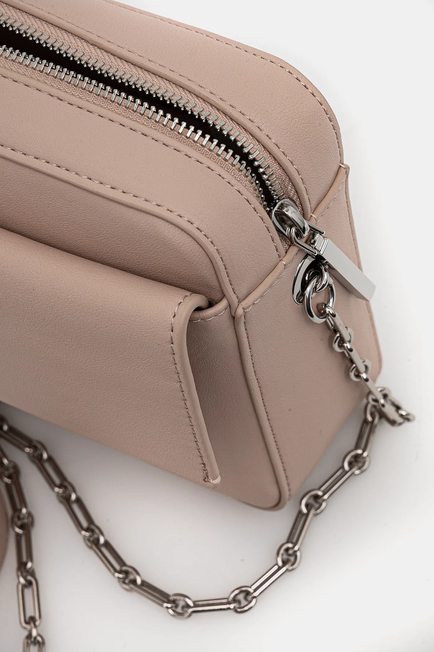 Τσάντα Calvin Klein χρώμα: ροζ, K60K613089 φωτογραφία