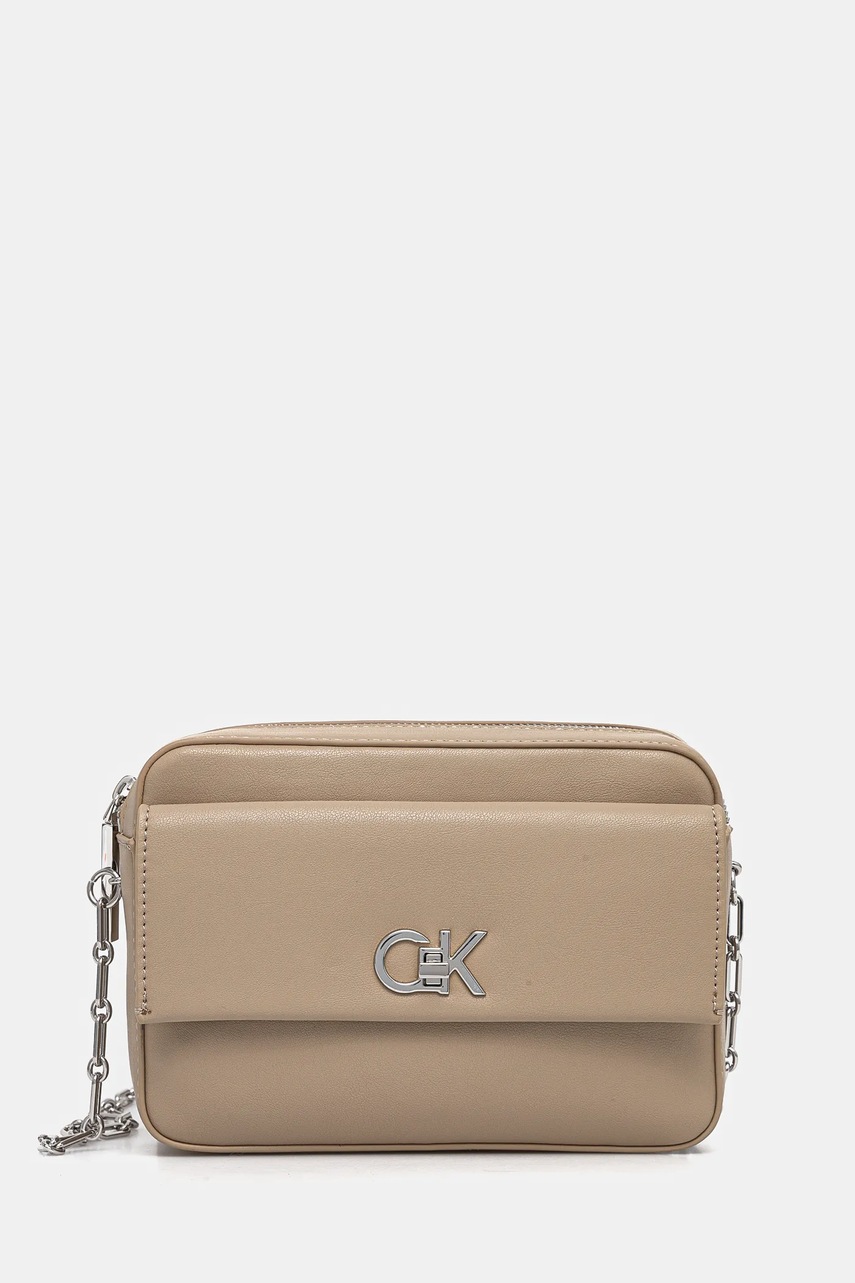 

Чанта Calvin Klein в бежово K60K613089, Бежов