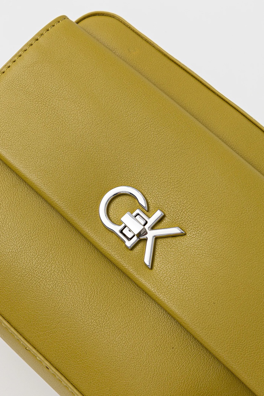 Τσάντα Calvin Klein χρώμα: πράσινο, K60K613089 φωτογραφία