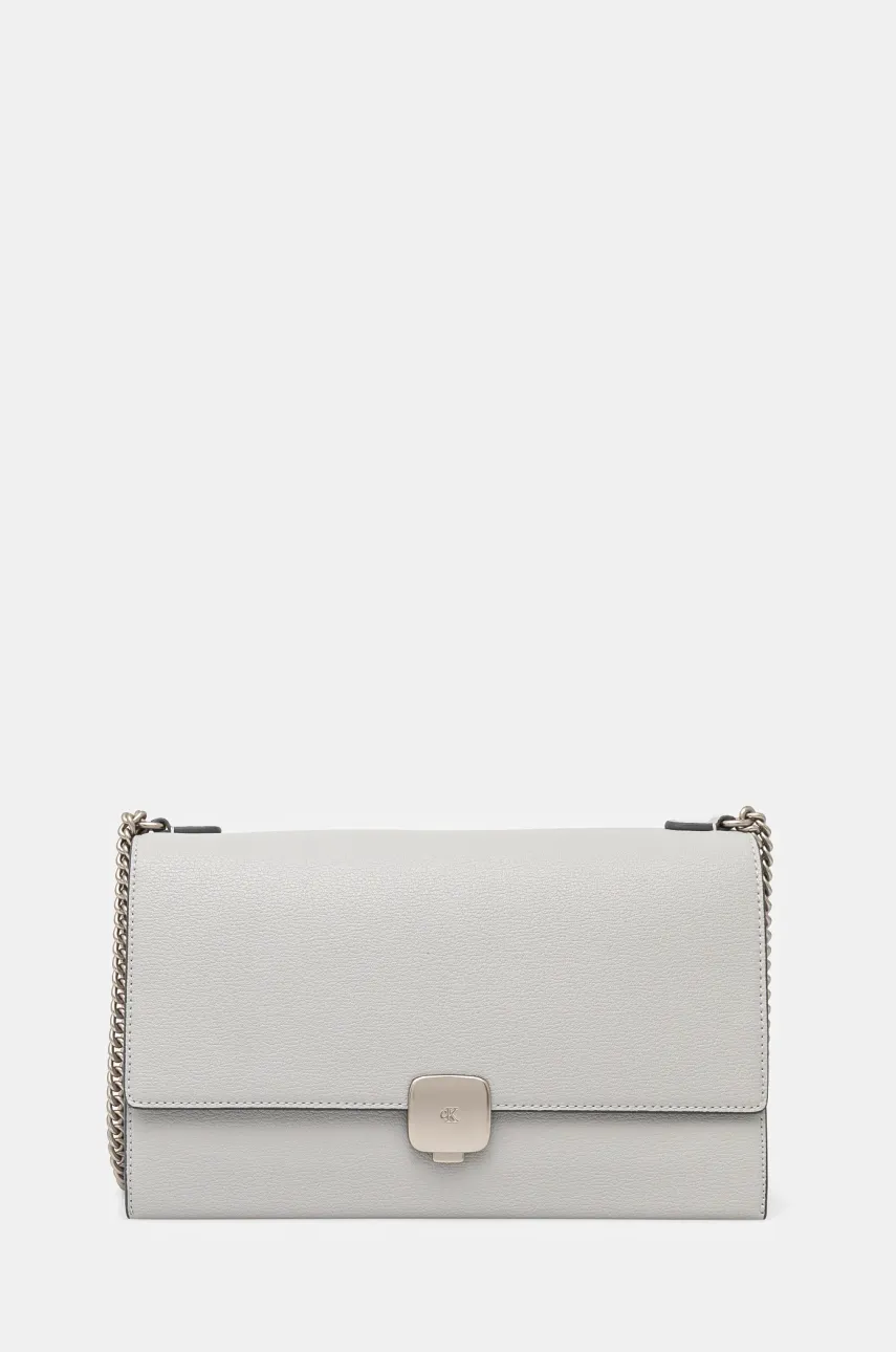 Kabelka Calvin Klein Jeans šedá barva, K60K612709