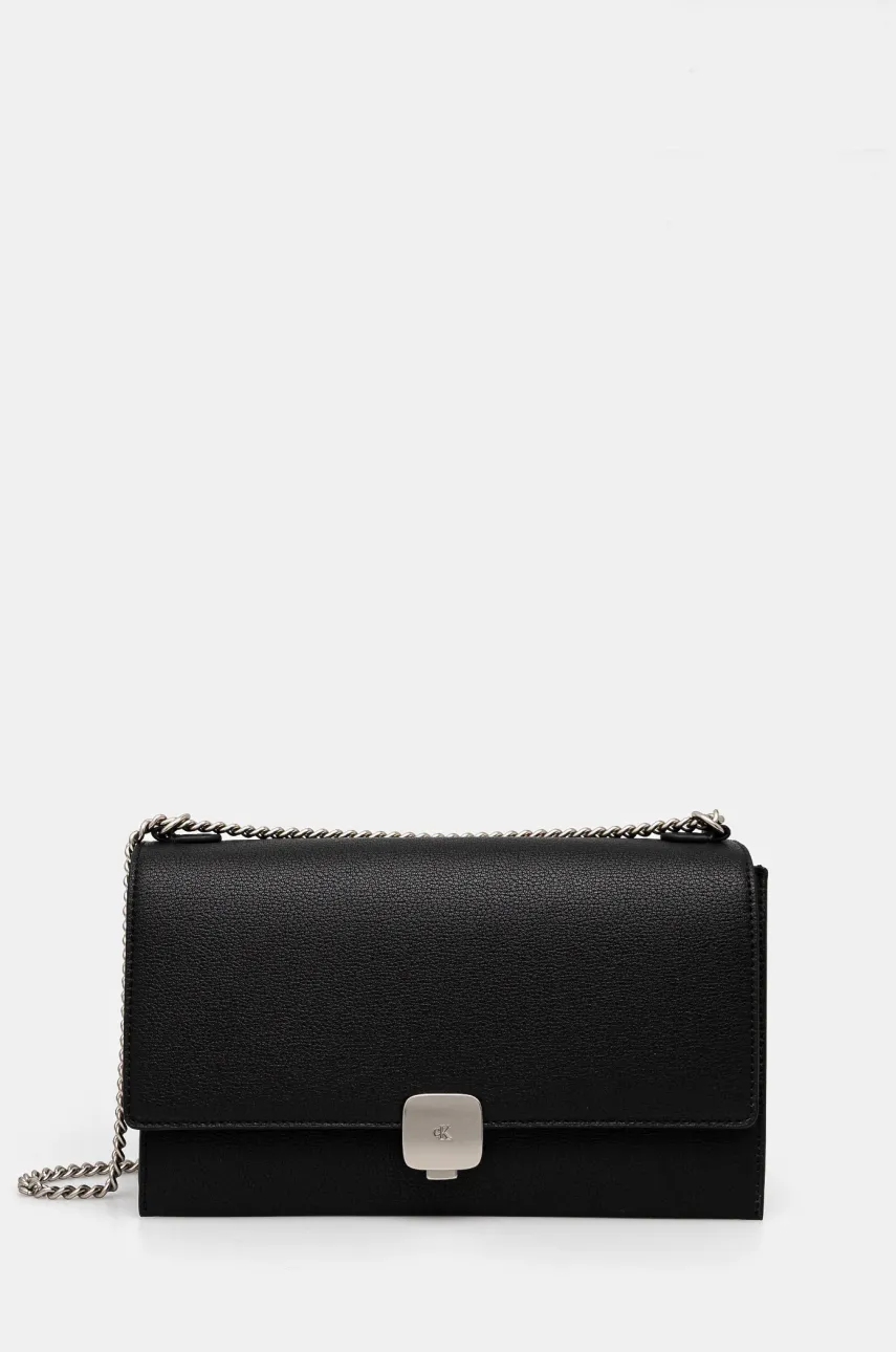 Kabelka Calvin Klein Jeans černá barva, K60K612709