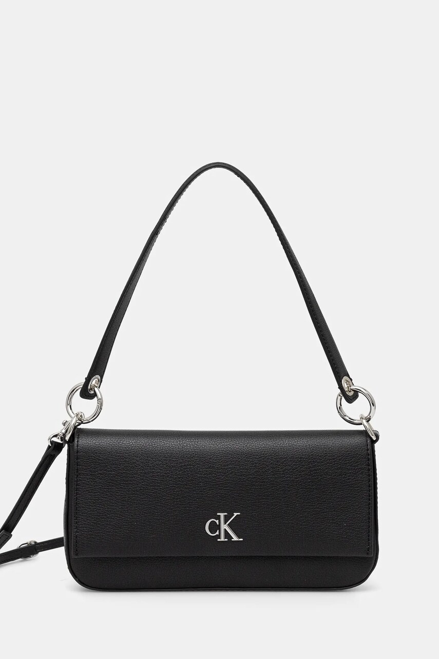 Levně Kabelka Calvin Klein Jeans černá barva, K60K613048
